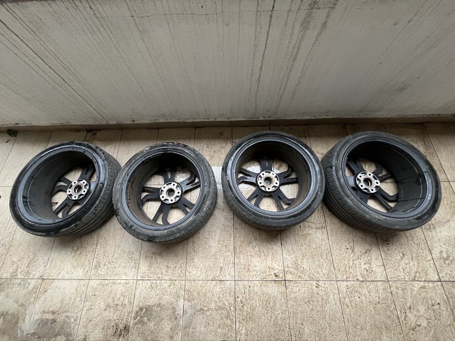 Roti jante 5x112 18 anvelope 225 40 R18 - Skoda VW Seat Audi