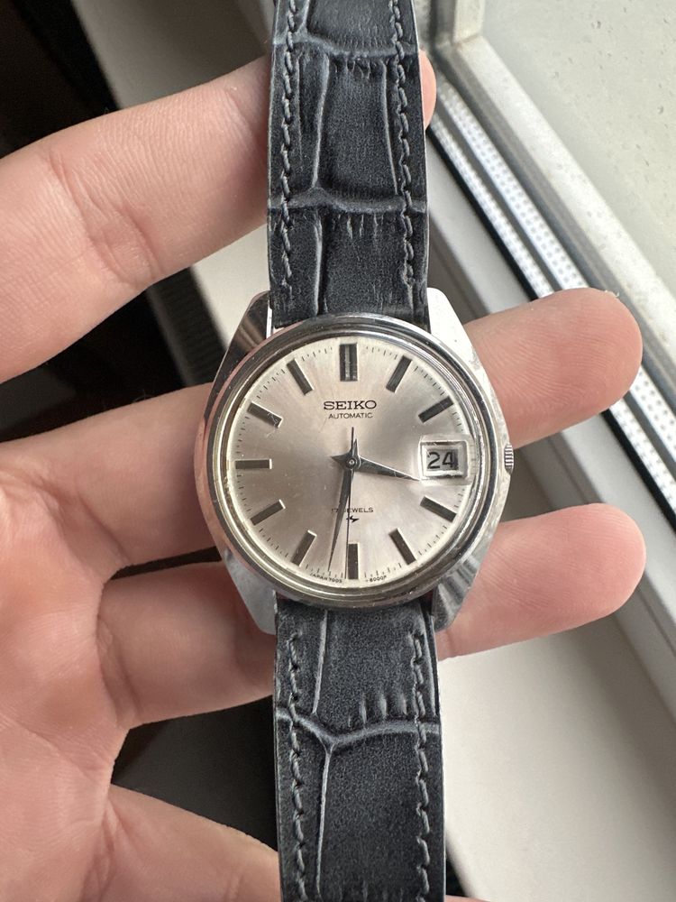 Ceas Seiko 7005-8000, automatic, denumit si baby king seiko