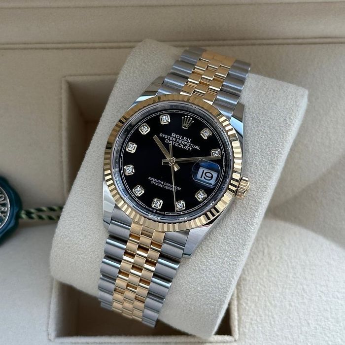 Rolex datejust bicolor 36,mm lady