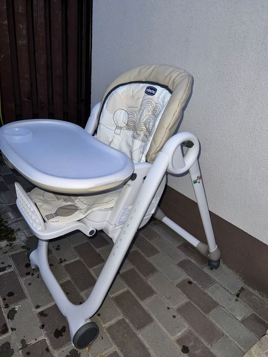 Scaun de masa Chicco Polly Progres 5 in 1, Dandelion