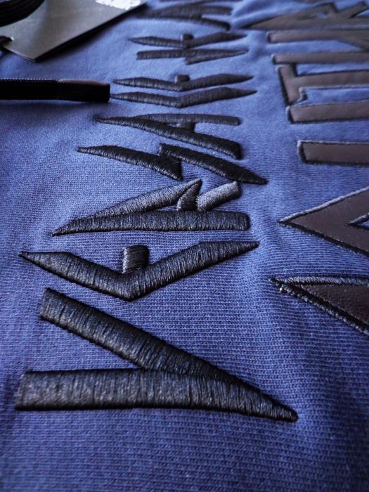 Мъжки суичър Versace Jeans Couture logo embroidered hoodie