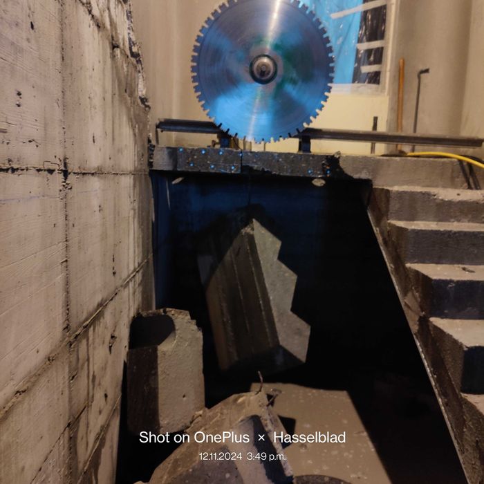 Carotare beton armat, taiere cu disc diamantat, demolari controlate