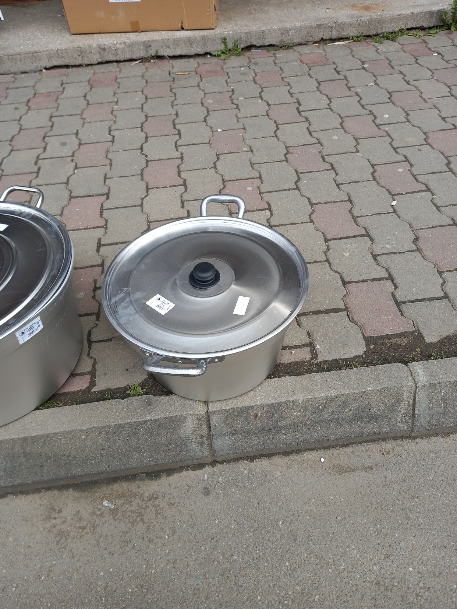 Ceaun Tyci aluminiu alimentar 140 L ,  import Italia Promo 549  lei