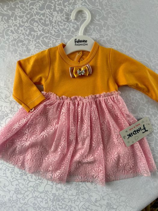 Новое платье с рождения до 6 мес