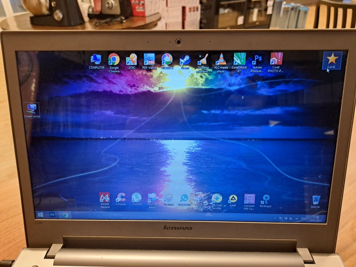 Игровой Ноутбук lenova Z500  Озу 16г видео 2Гб, SSD