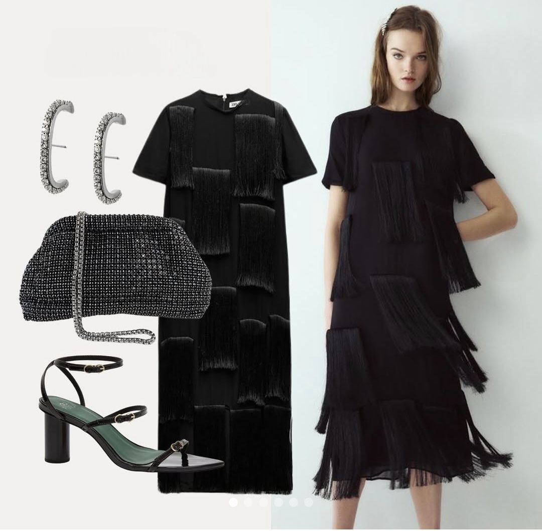 Rochie cu franjuri