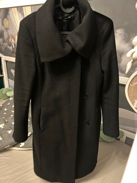 Palton negru elegant