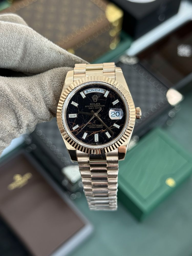 Rolex Day-Date 40 Eisenkiesel
