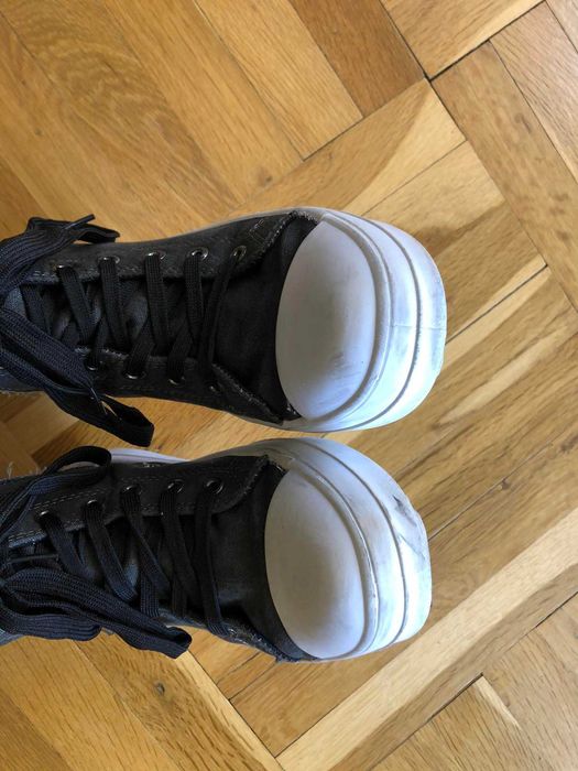 Високи дънкови кецове