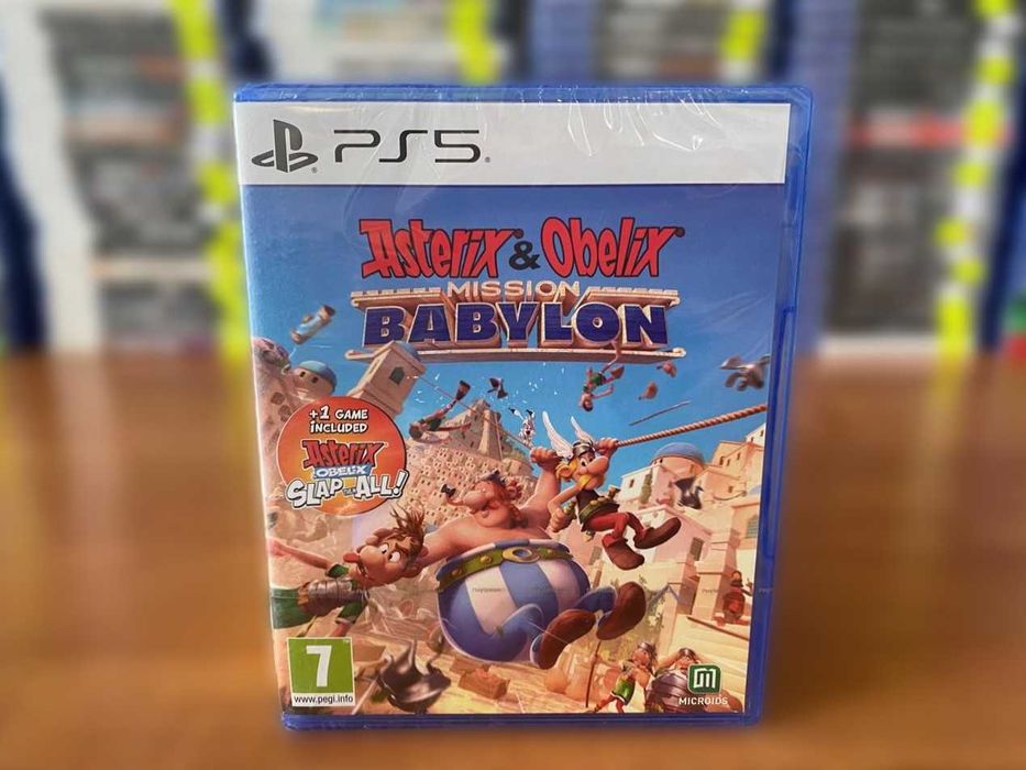 Новый Asterix & Obelix Mission Babylon PS5/Астерикс и Обеликс/На Двоих