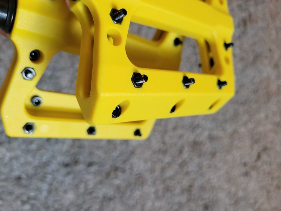 pedale MTB flat, rulment, ax cro-mo