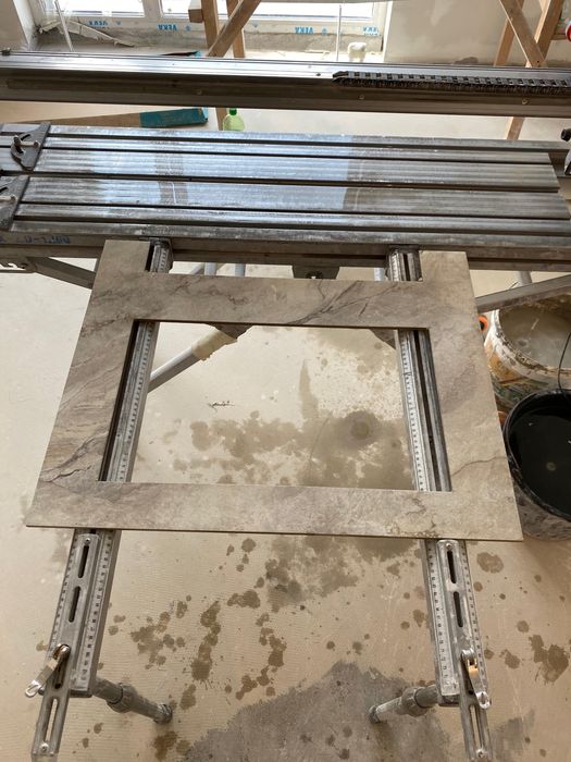 Распил Запил под 45 керамогранита