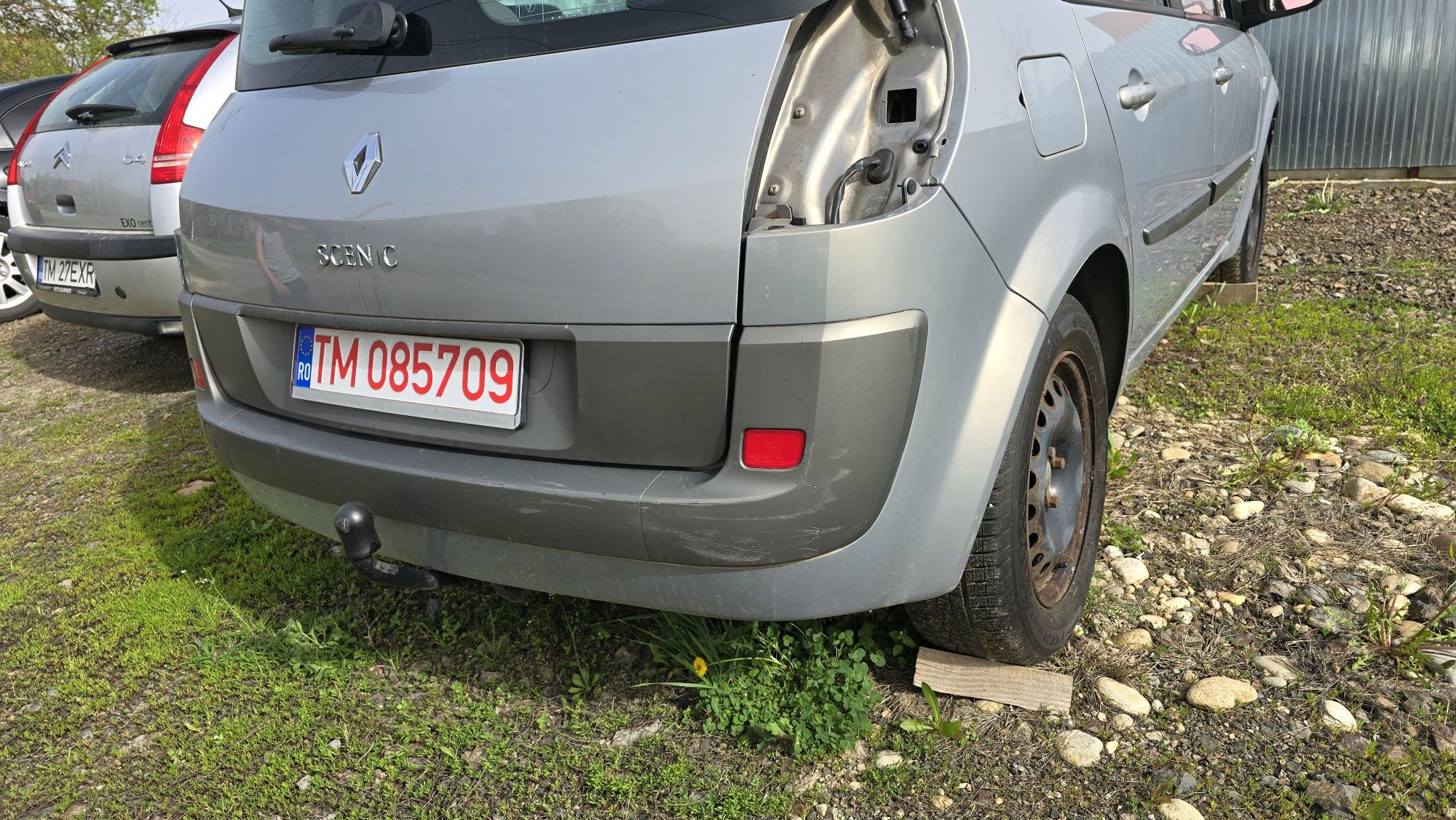 Bară spate completă Renault Scenic 2