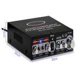 AK300 400 Вт 2 канала 5 0 Bluetooth мини-Hi-Fi 12 В 220 В супер