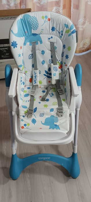 Детски стол за хранене Cangaroo Mint