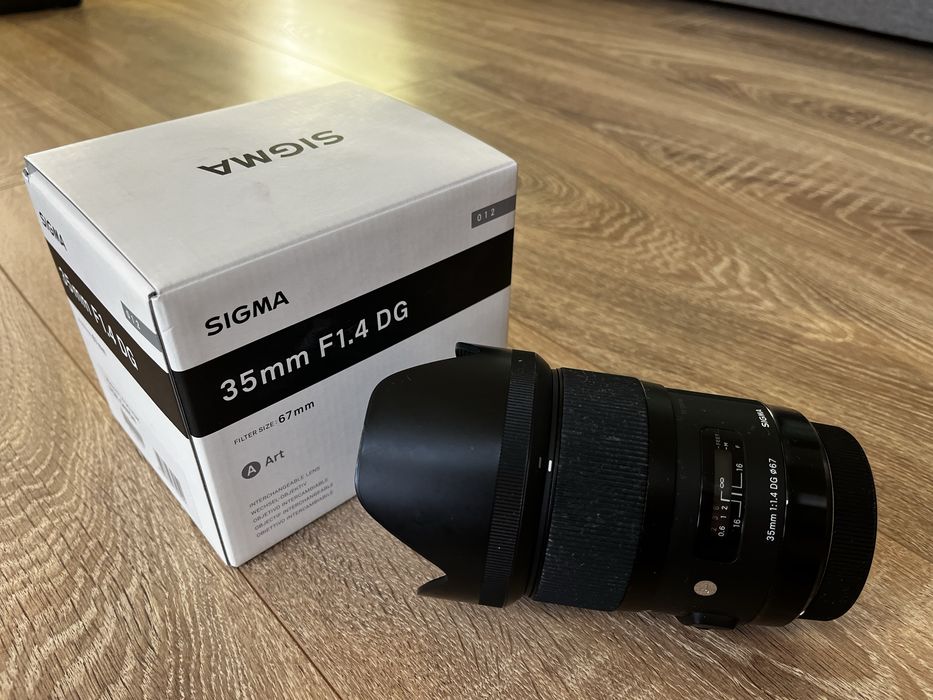 Sigma Art 35mm, f1.4 Dg. Montura Canon