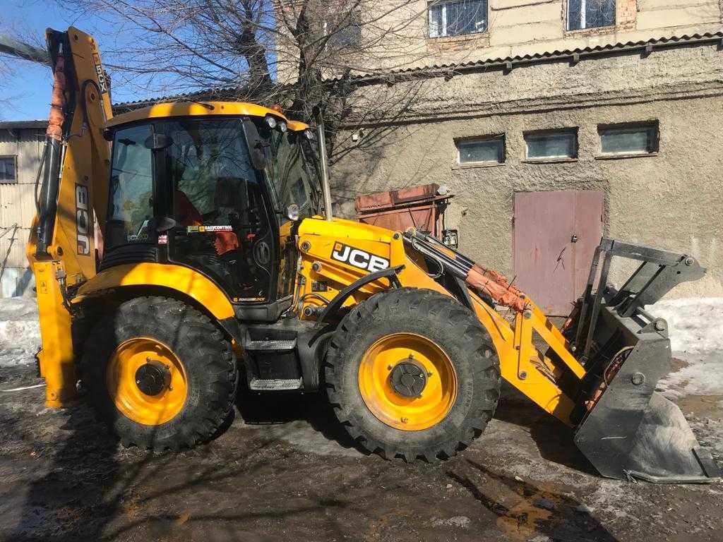 Услуги экскаватор-погрузчик JCB 5CX г.Темиртау