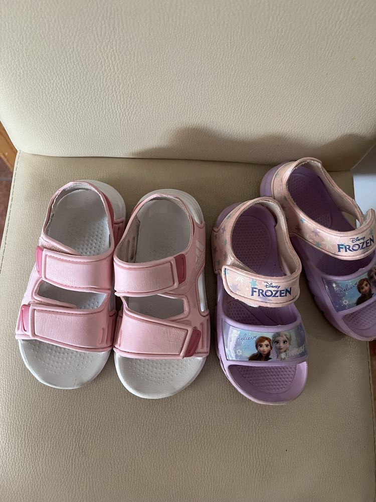3 чифта сандалки , Geox и Adidas