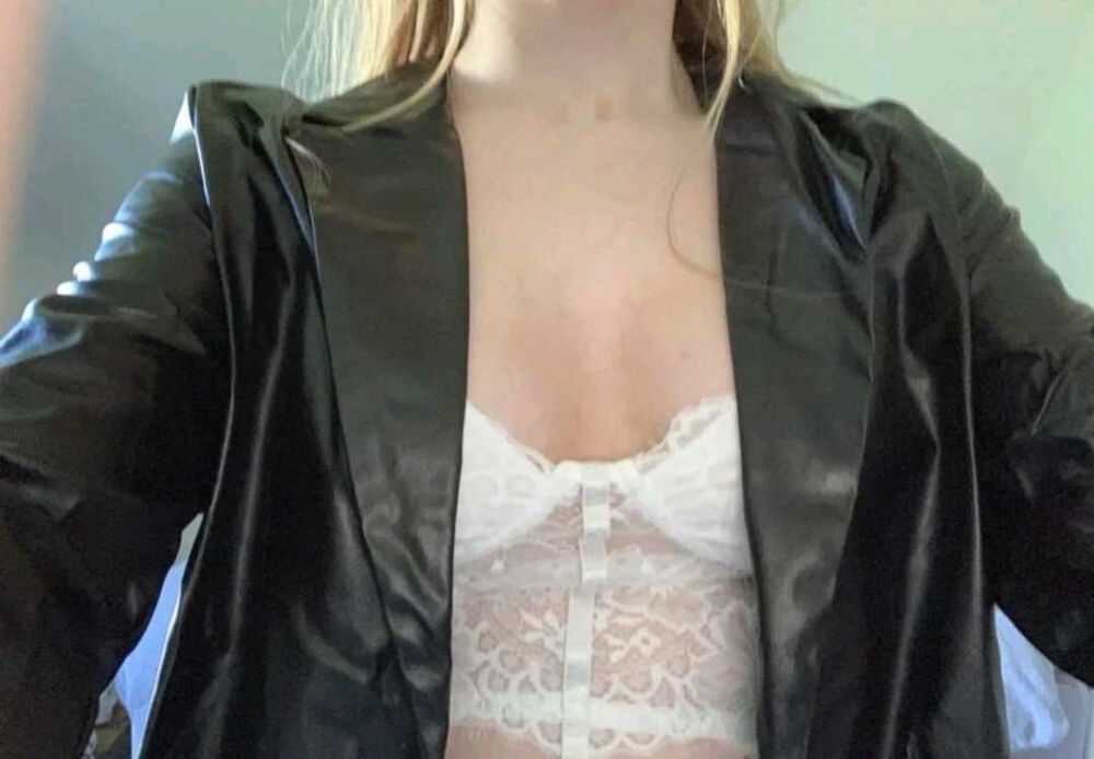 Sacou de piele nou, marimea S (36)