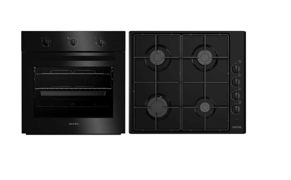 Cuptor electric + plita pe gaz incorporabile Arctic AROSC21130BD