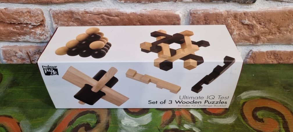 Ultimate IQ Test- Wooden Puzzles