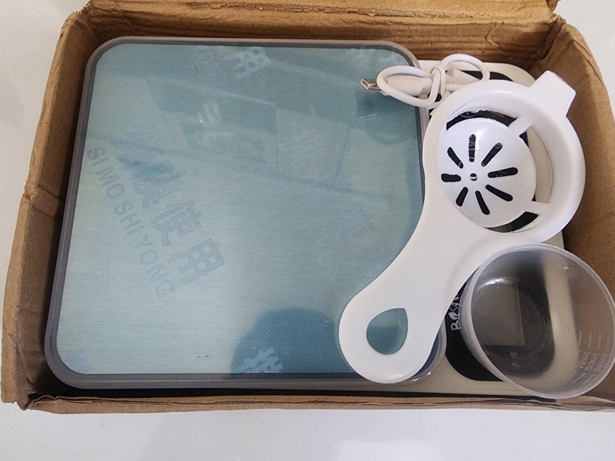 Raqamli USB oshxona tarozisi – yuqori aniqlik, sensorli boshqaruv