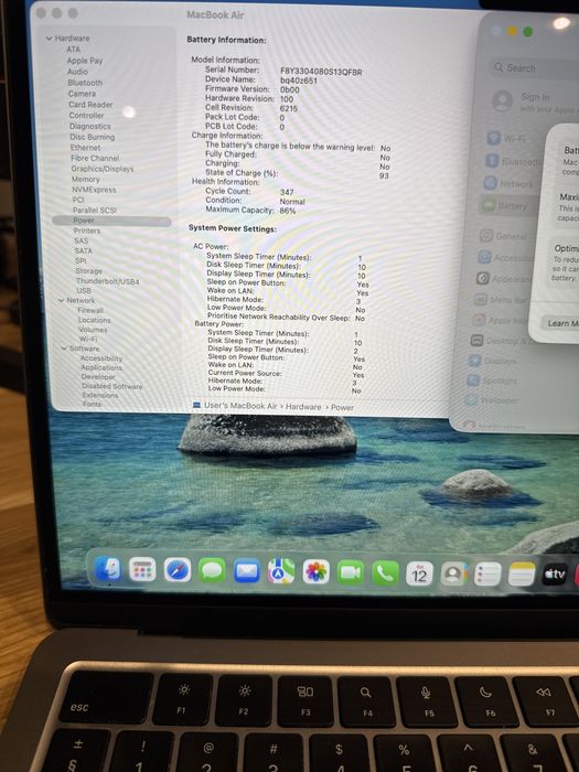 MacBook Air M2 24GB RAM, 8 CPU / 10 GPU, 1TB