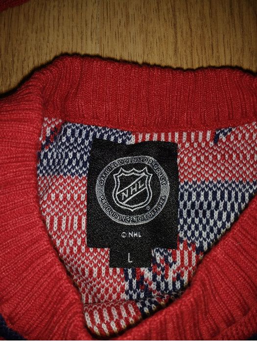 Pulover hockey NHL Washington Capitals mărimea L