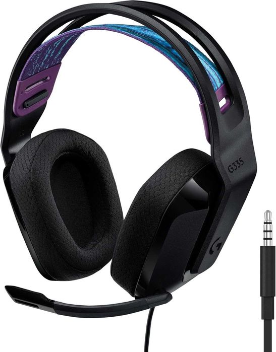 ПРОМО Нови Гейминг Безжични Bluetooth Слушалки Logitech - G335, Черни