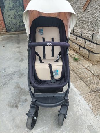 Комбинирана детска количка Moni Tala бежов, 0+