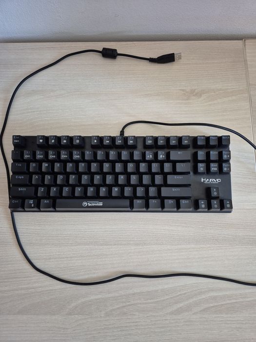 Tastatura Gaming Mecanica Marvo KG914G Red Switch