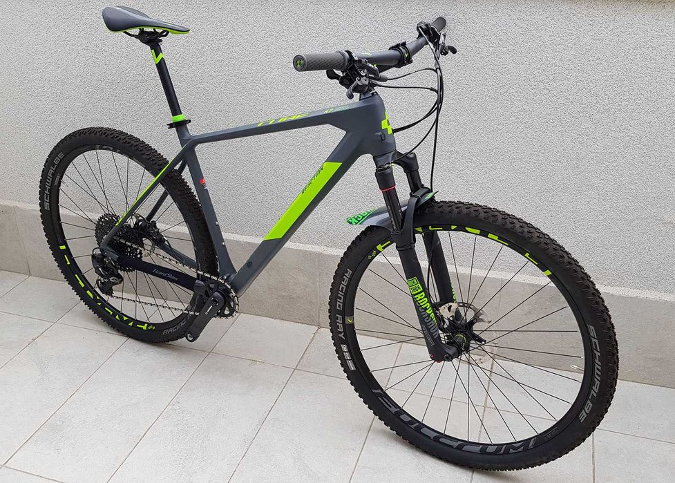 Bicicleta MTB CUBE Reaction C:62 Race Eagle 2019, carbon