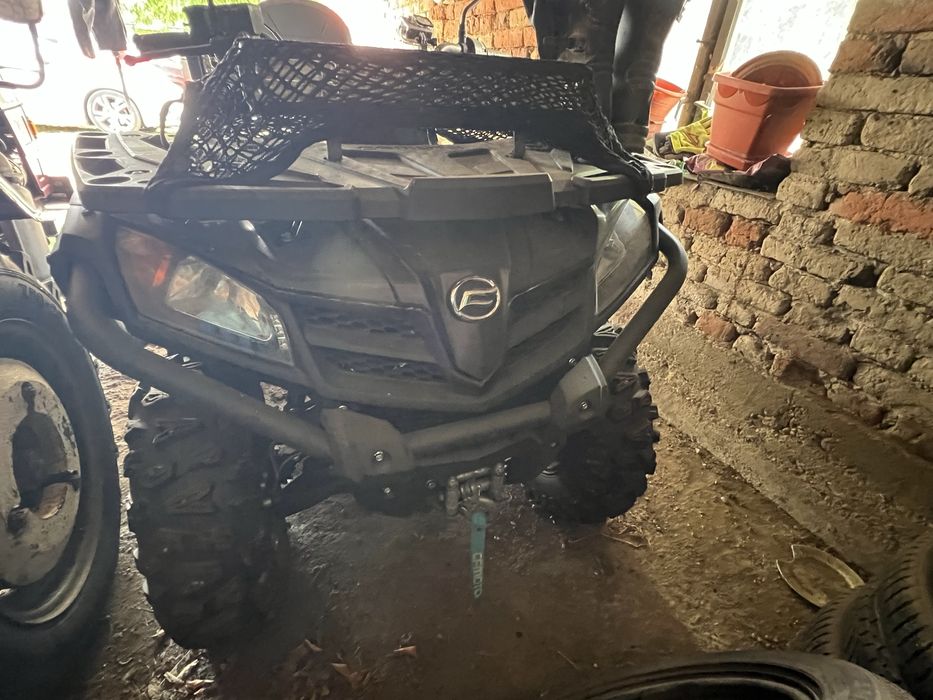 Cf moto 450 L troliu/cârlig/LedBar