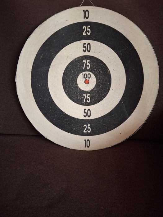 Двухсторонняя мишень для дартса 

Идеальный вариант для активного