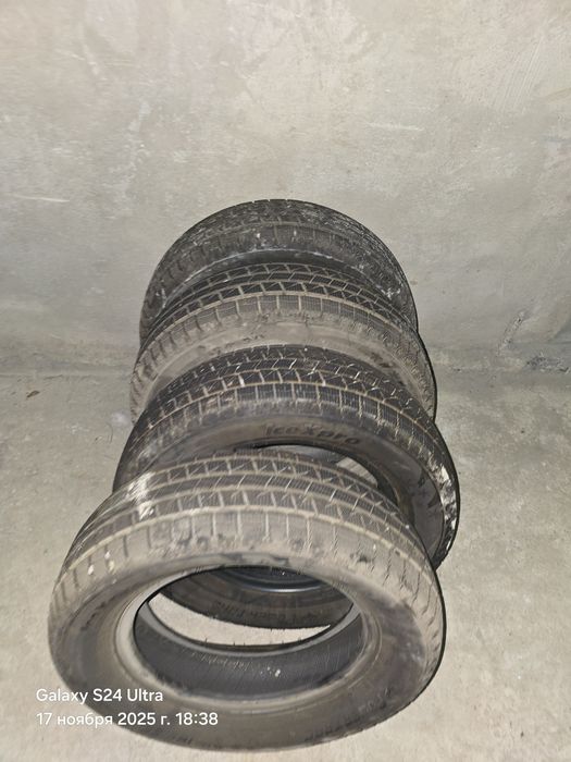 Продаётся шины Powertrek зимние 185,65,14 бу почти новая ти