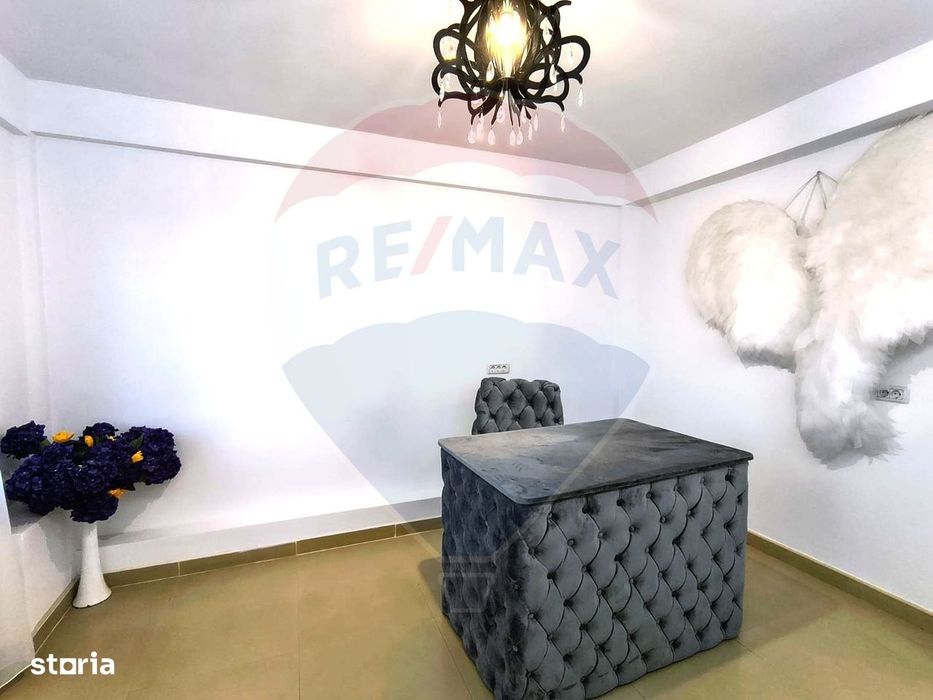 Apartament cu 2 camere de închiriat pretabil spatiu comercial