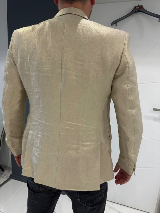 Мъжко ленено сако Bicciani, размер 50 L
