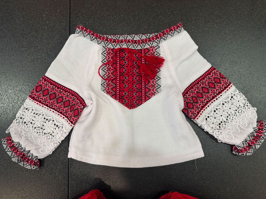 Costum tradițional romanesc fetiță 12-18 luni