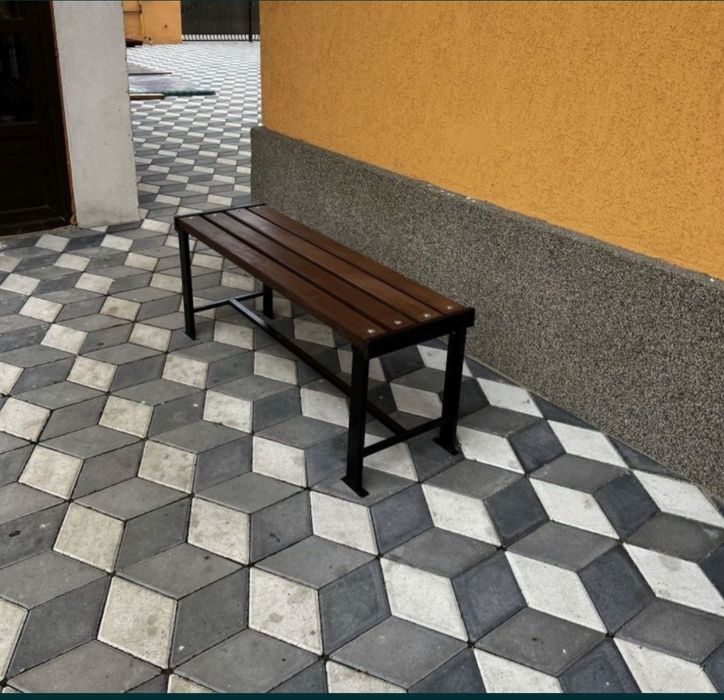 Banca de parc fara spatar