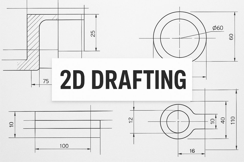 2D моделирование, AutoCad чертежи