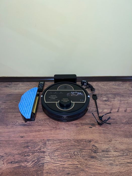 Прахосмукачка робот Taurus Homeland Laser, За Сухо и Мокро Почистване