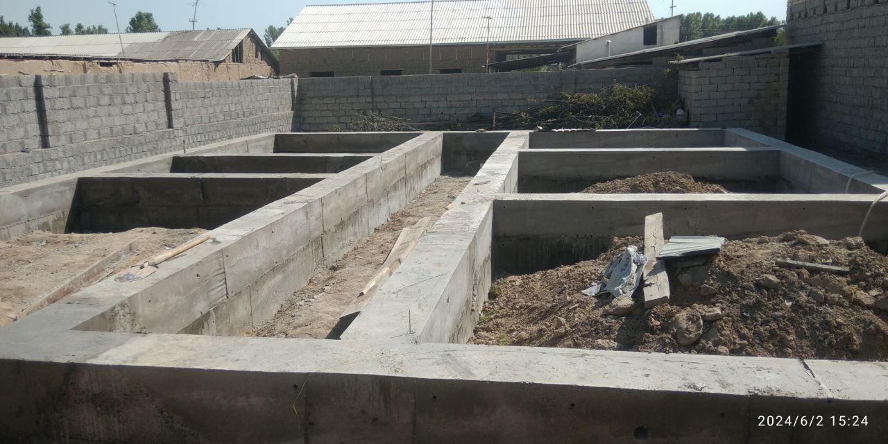 Beton quyish xizmati. Podushka, Fundament, zabor, styajka va boshqa