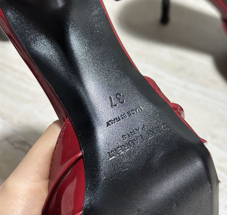 Обувки на висок ток Saint Laurent YSL