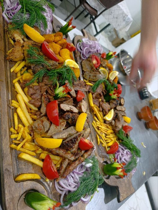 Toʻyga togoraga baliq, boʻyin,kfs,Tabaka.qozon kabob,turli qilsalatlar