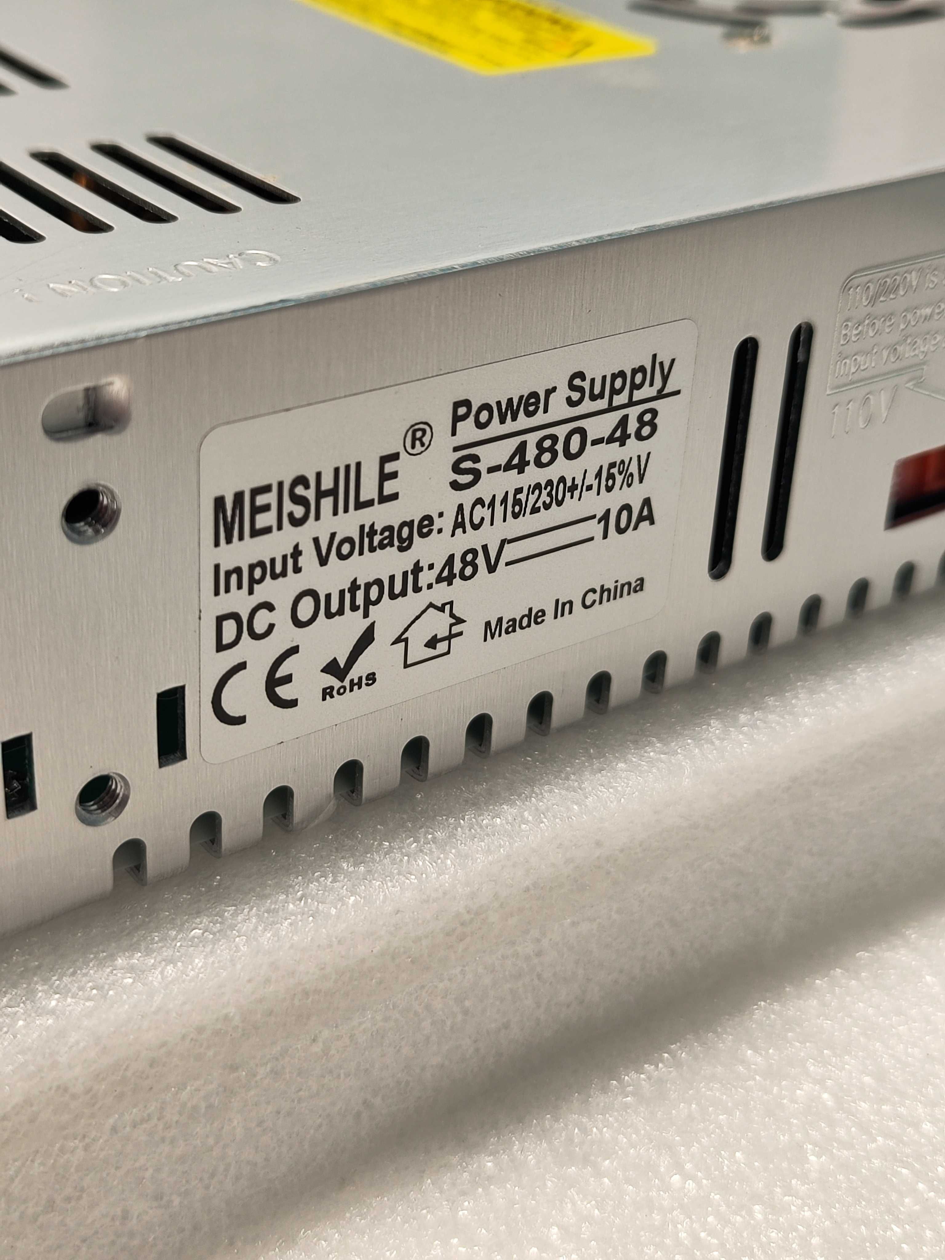Трансформатор DC 48V 10A 480W Промишлено Захранване SMPS