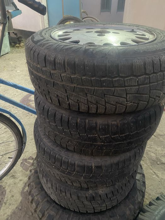 Зимние колеса  титанки в хорошем состояние