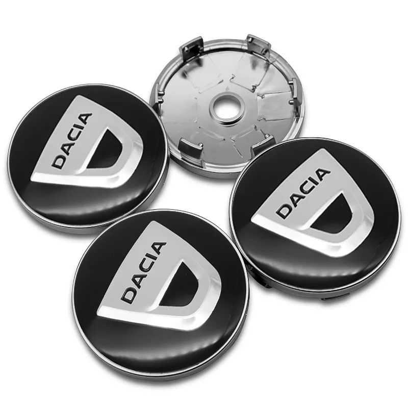 Set capace jante aliaj Dacia Duster Logan Stepway Sandero Lodgy  60 mm