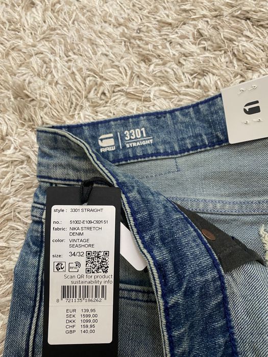 Blugi G-Star Raw regular 34/32