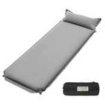 Saltea de camping autogonflabilă yETO, 8cm, conectabilă, gri