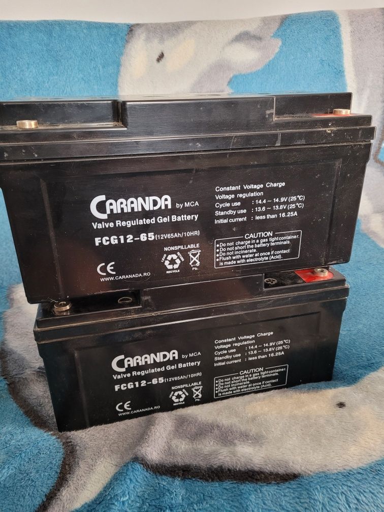 Baterii AGM/GEL Caranada